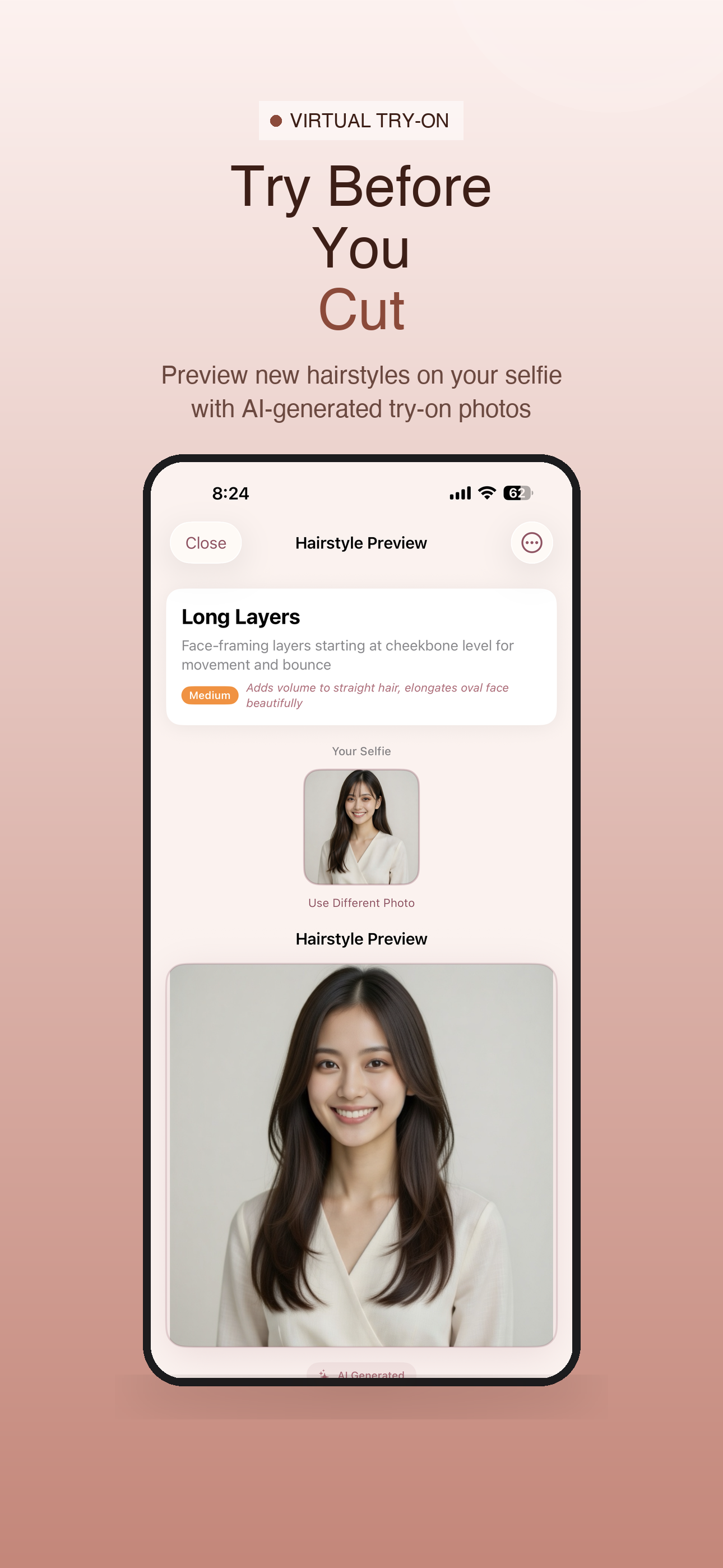 BeautyGPT-Glow with AI - Screenshot 4 showing product features and functionality