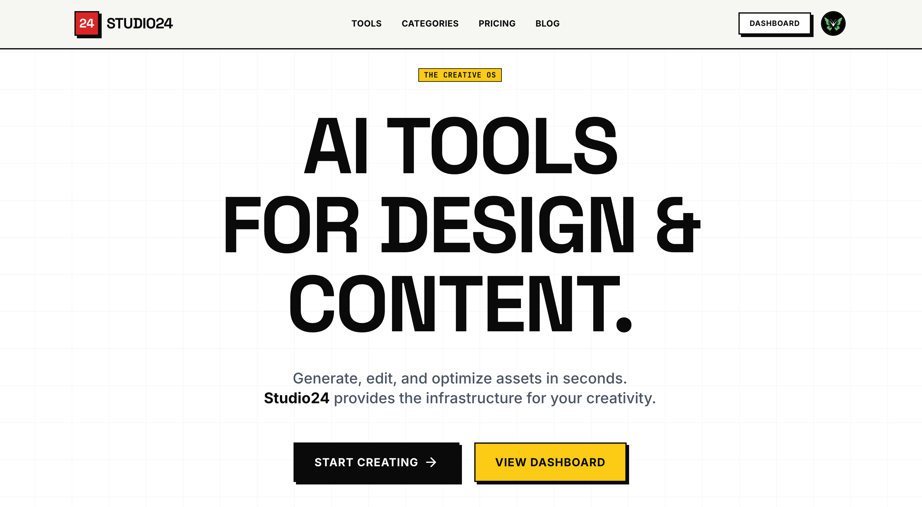 Studio24 - Main product screenshot demonstrating key features and user interface