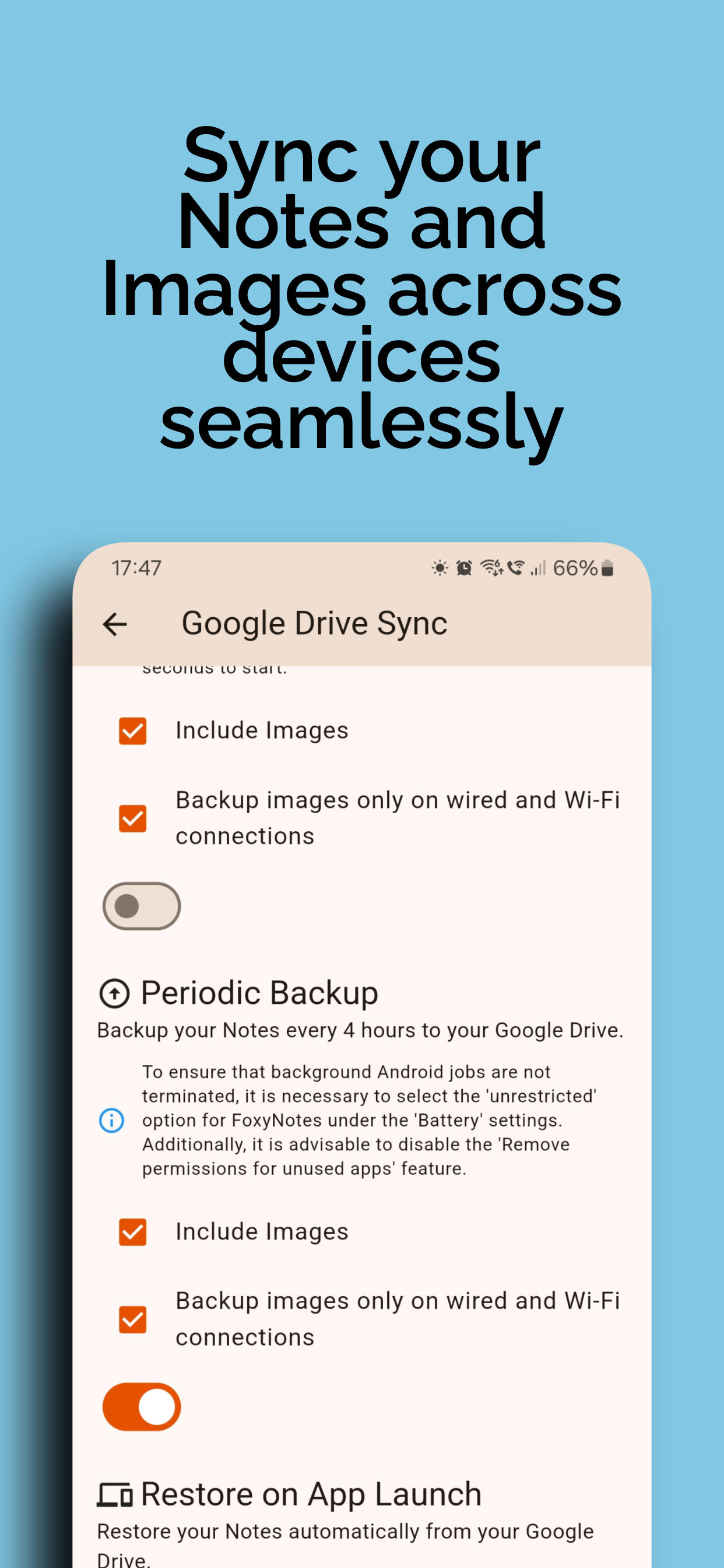 FoxyNotes gallery image