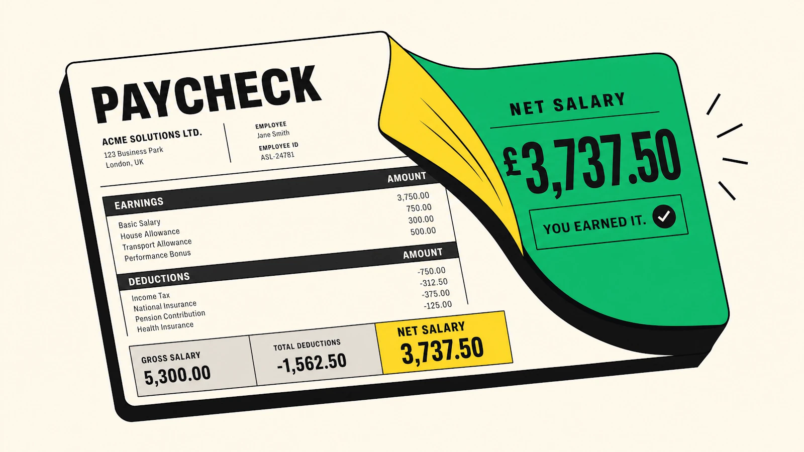 SalaryPeel screenshot 1