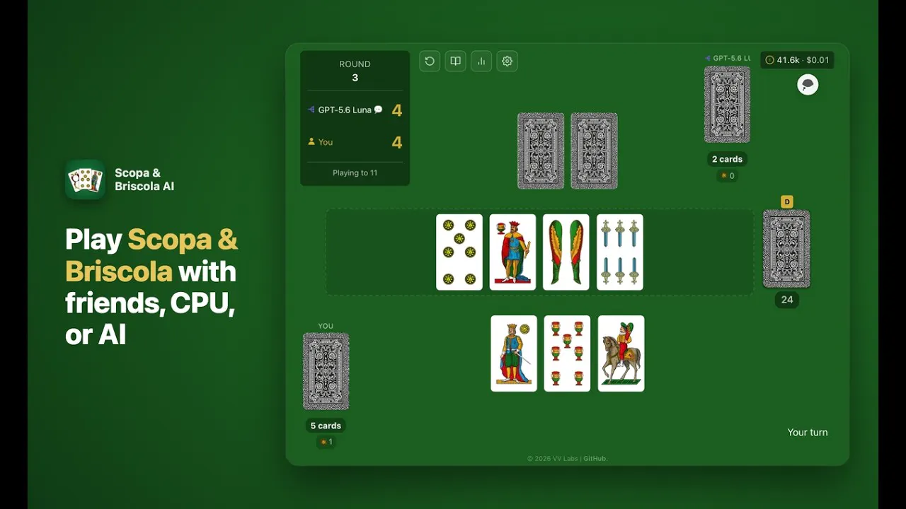 Scopa & Briscola AI gallery image