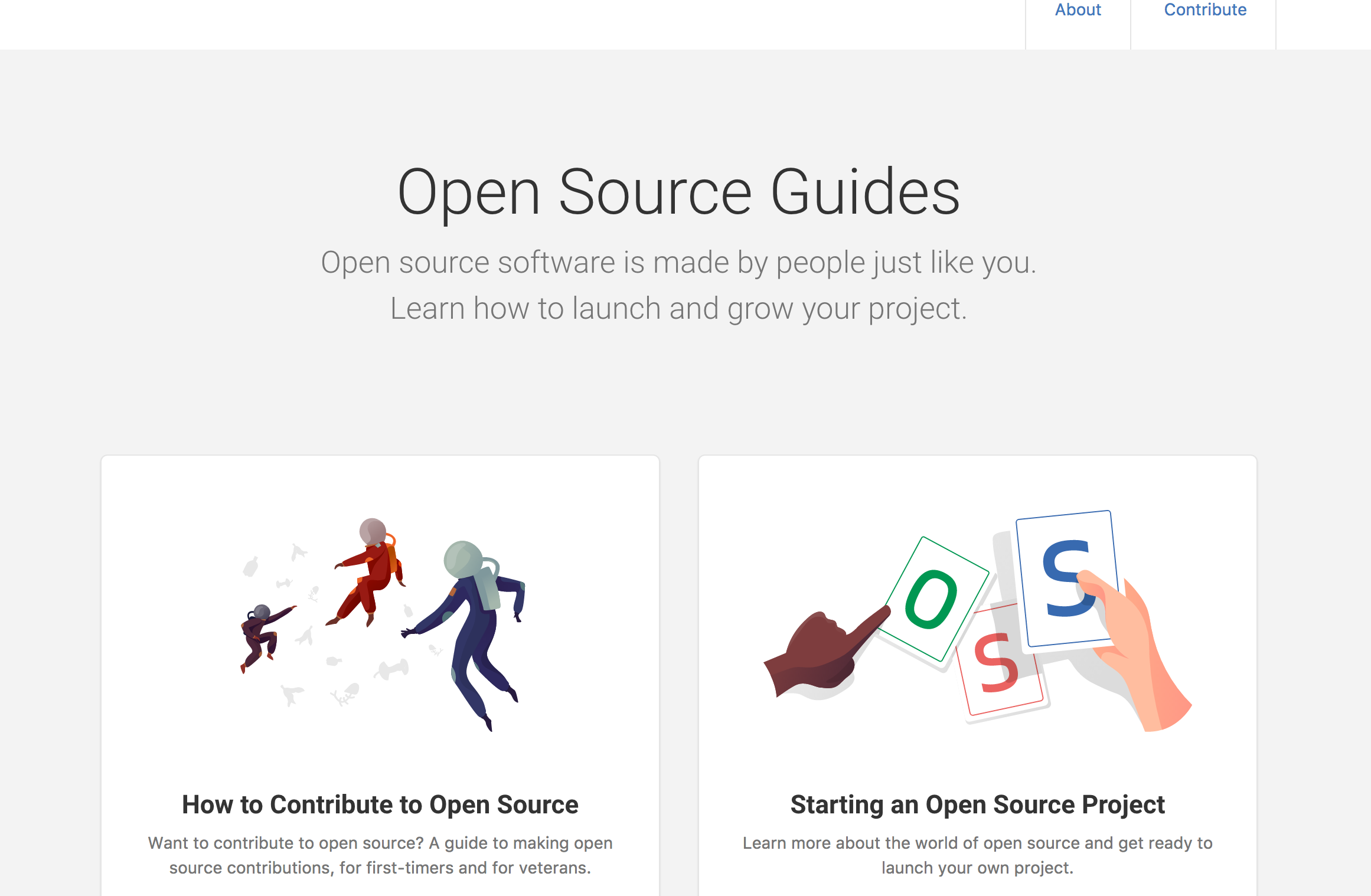 Open Source Guides gallery image