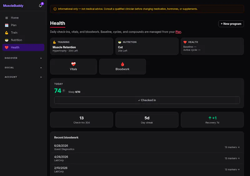 MuscleBuddy screenshot 6