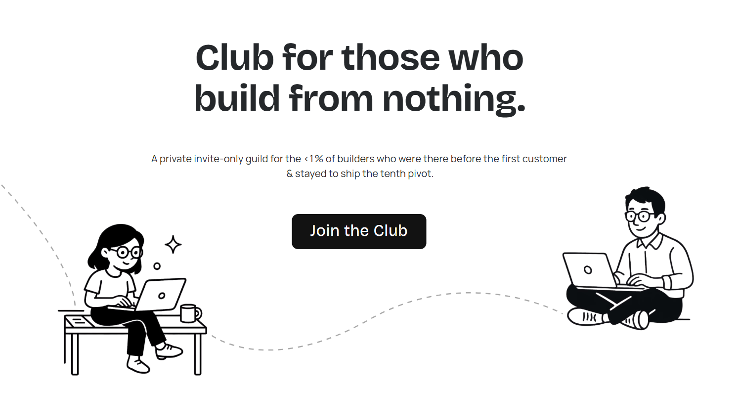 Gründungsteamclub - Einladungs-Nur-Community für die Gründung von Teammitgliedern eines Startups Medien 2