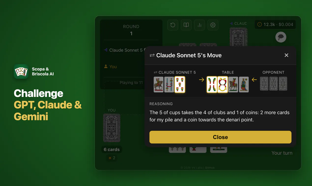 Scopa & Briscola AI gallery image