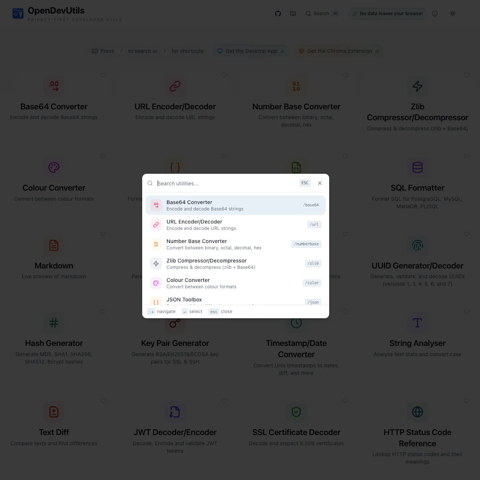 OpenDevUtils screenshot 3