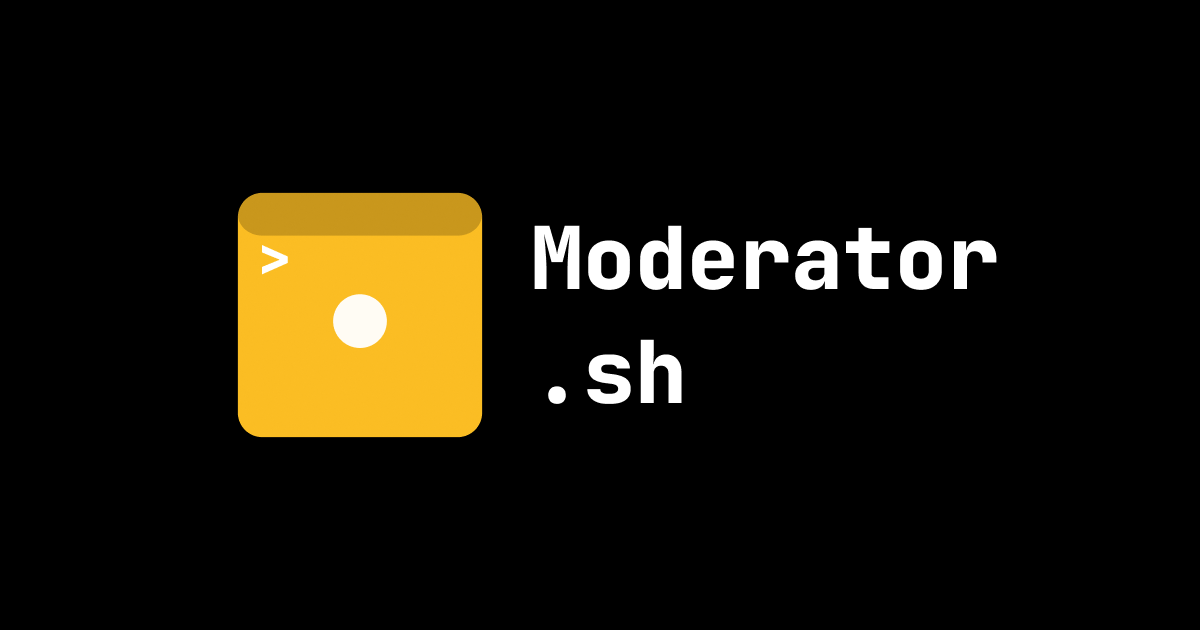 Moderator.sh gallery image