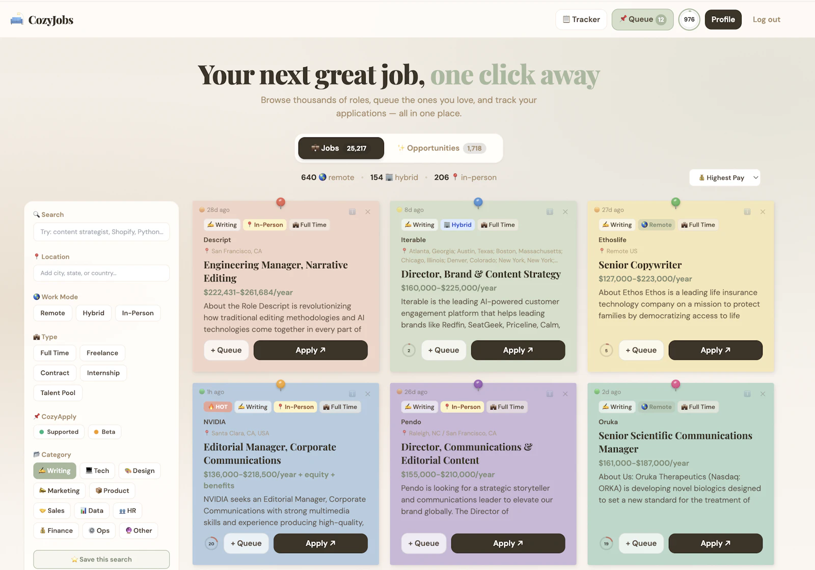 CozyJobs screenshot 5
