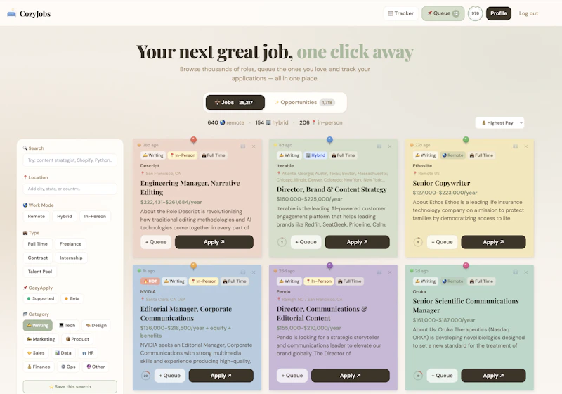 CozyJobs screenshot 5