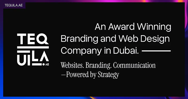 Tequila Branding & Web Agency, Dubai screenshot 1