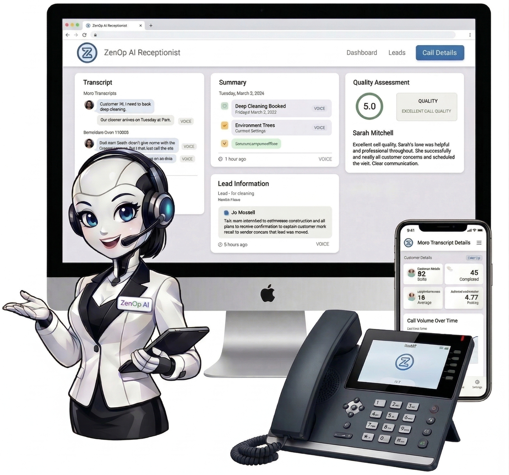 ZenOp Ai Receptionist gallery image