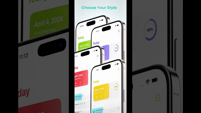 Grivus Habit Tracker screenshot 1 (video preview)