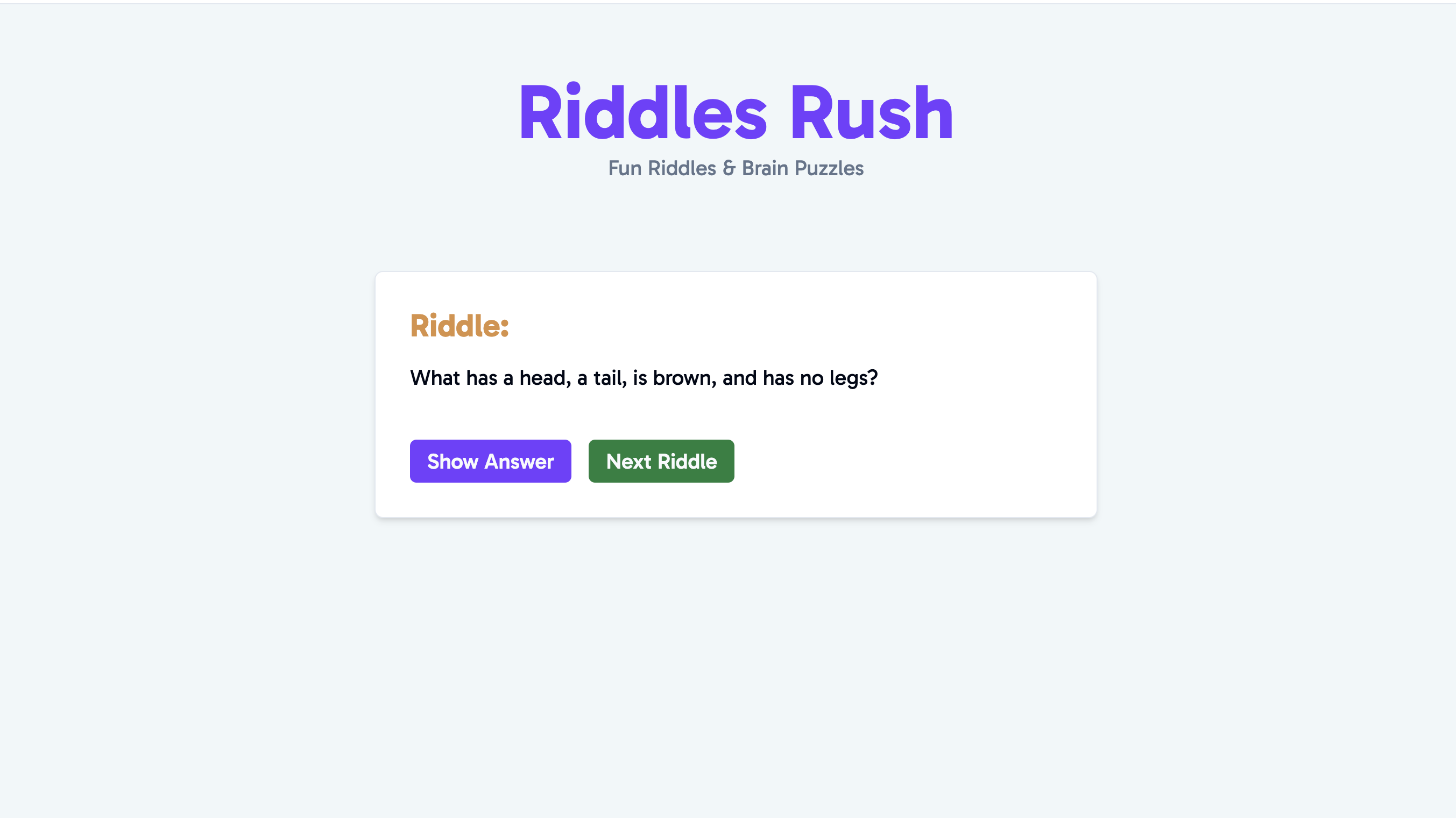 Mídia 1 de RiddlesRush.com