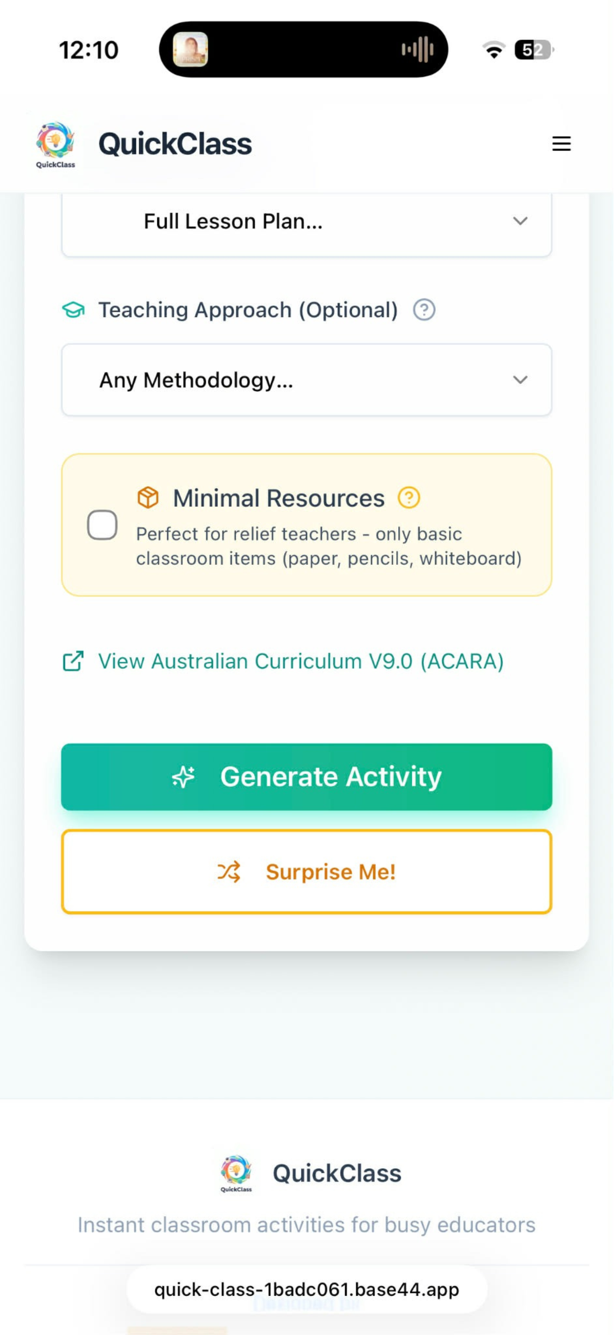 QuickClass gallery image