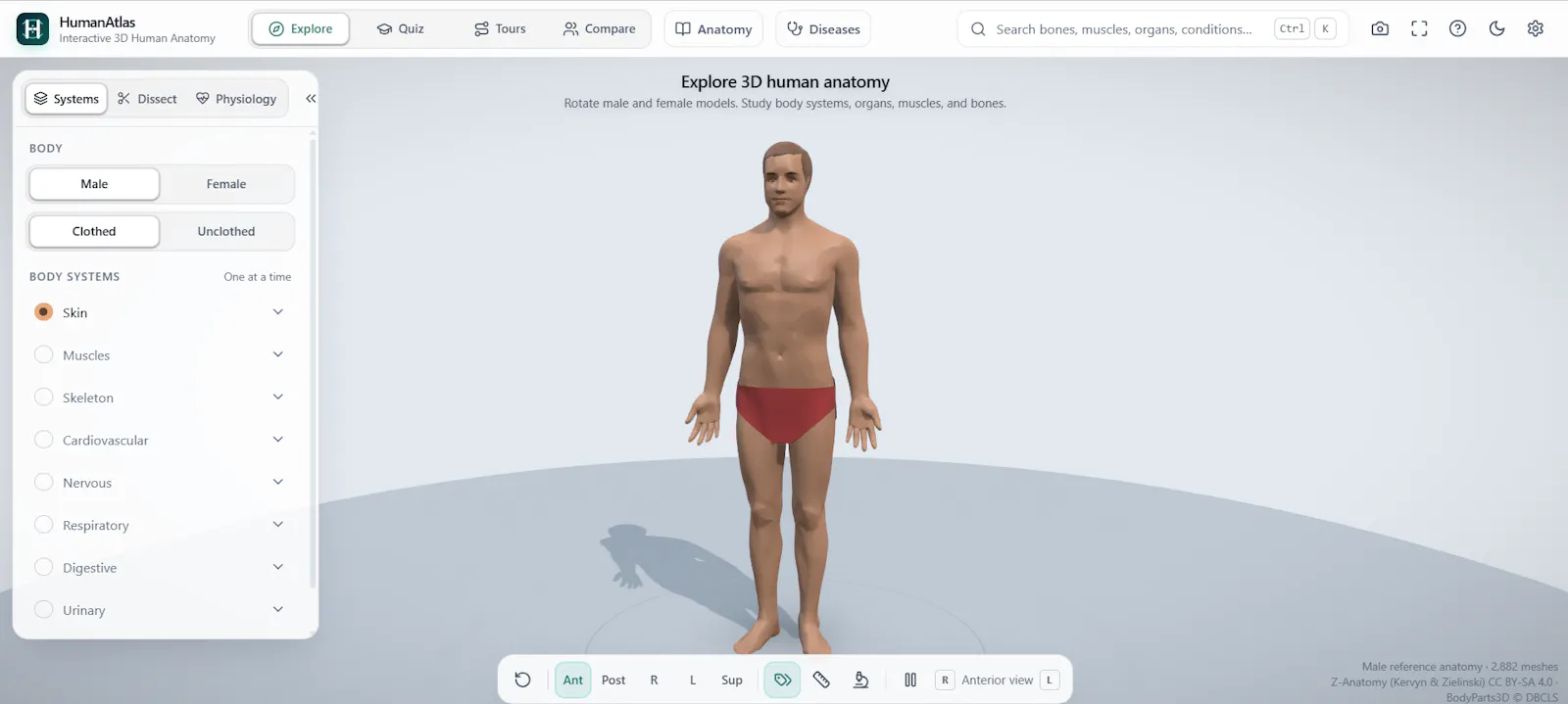 HumanAtlas screenshot 2