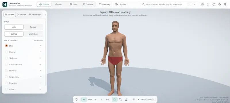 HumanAtlas screenshot 2