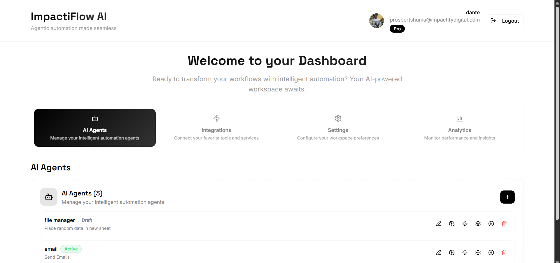 Impactiflow AI Studio gallery image