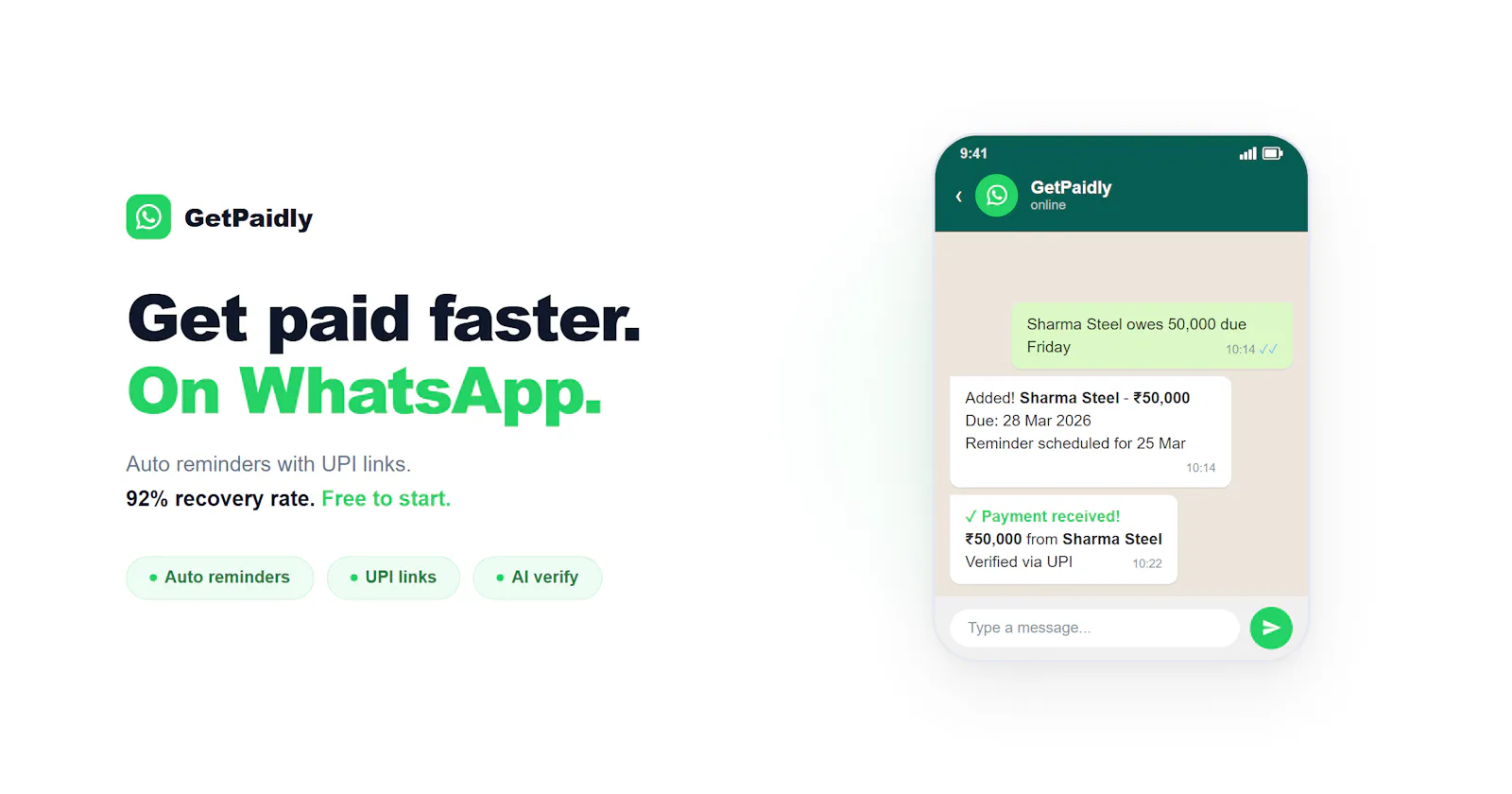 GetPaidly screenshot 1
