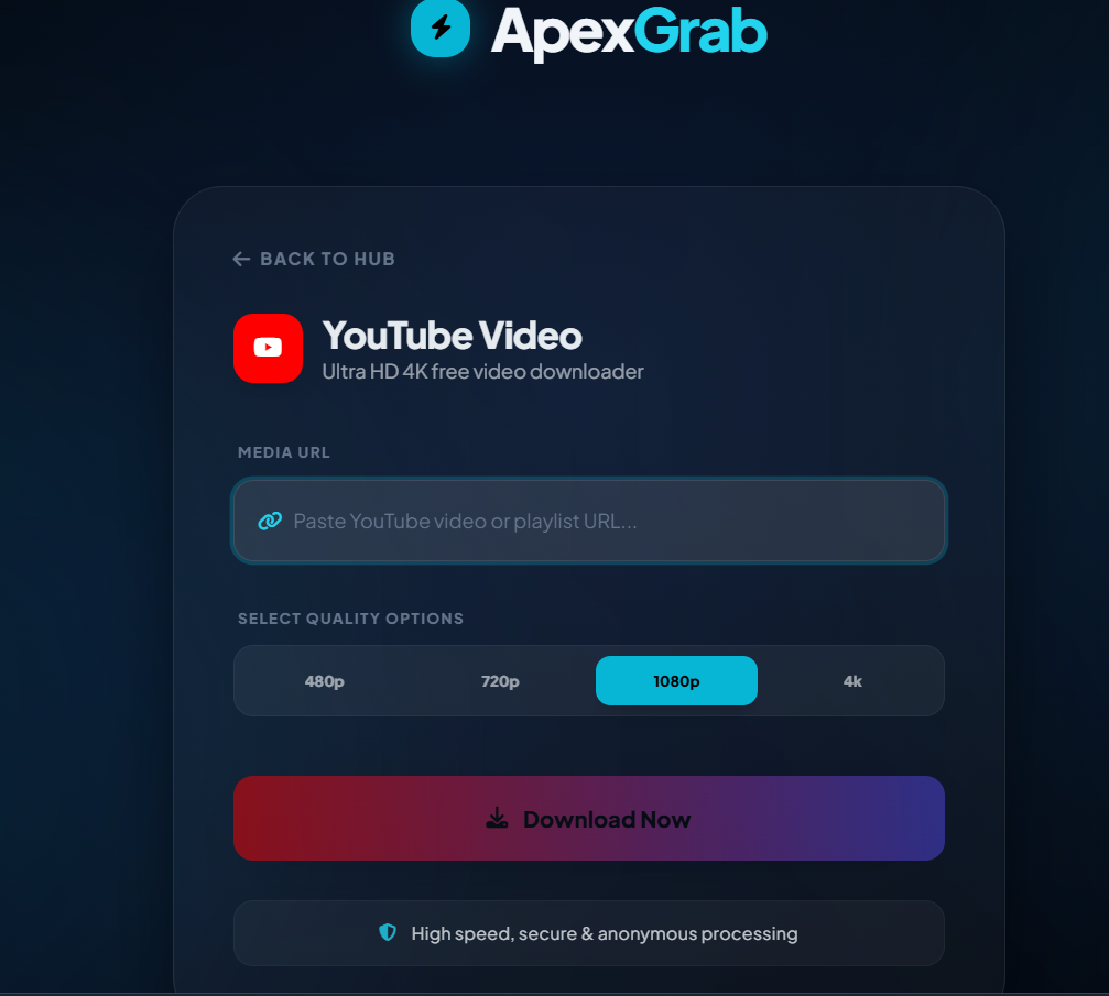 ApexGrab - 4k Media Downloader gallery image