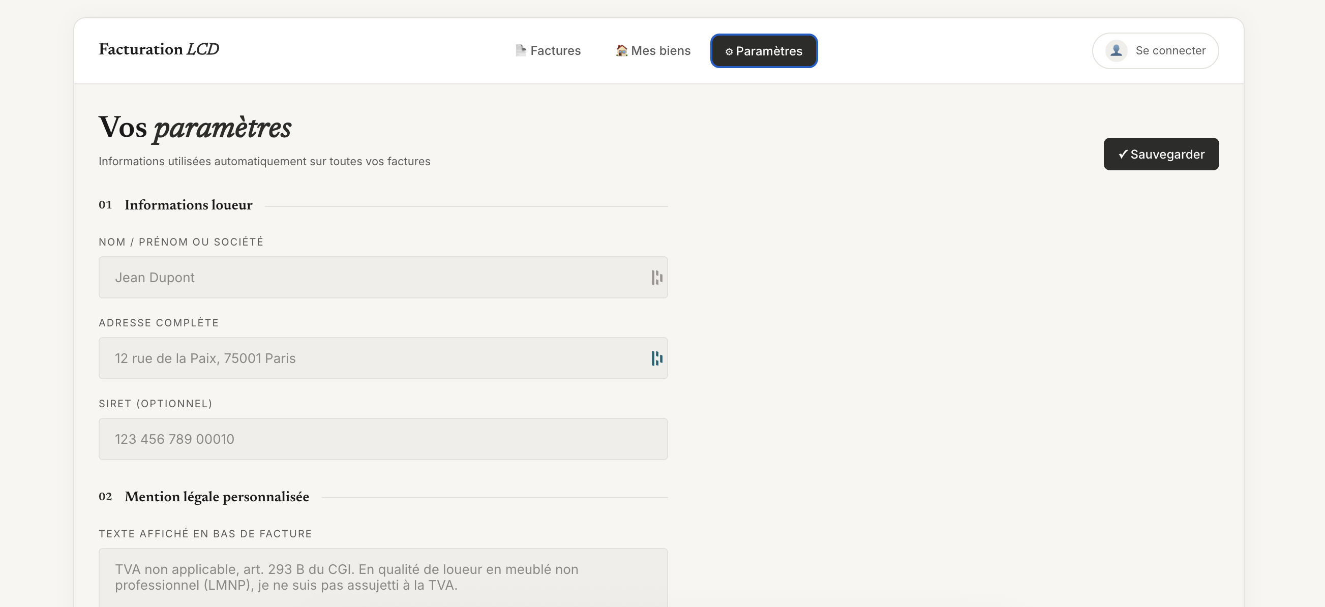 Outil de facturation gratuit gallery image