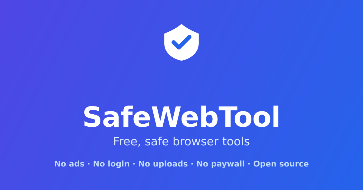 SafeWebTool gallery image