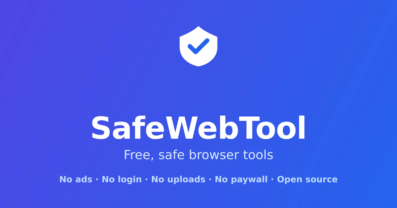 SafeWebTool screenshot 1
