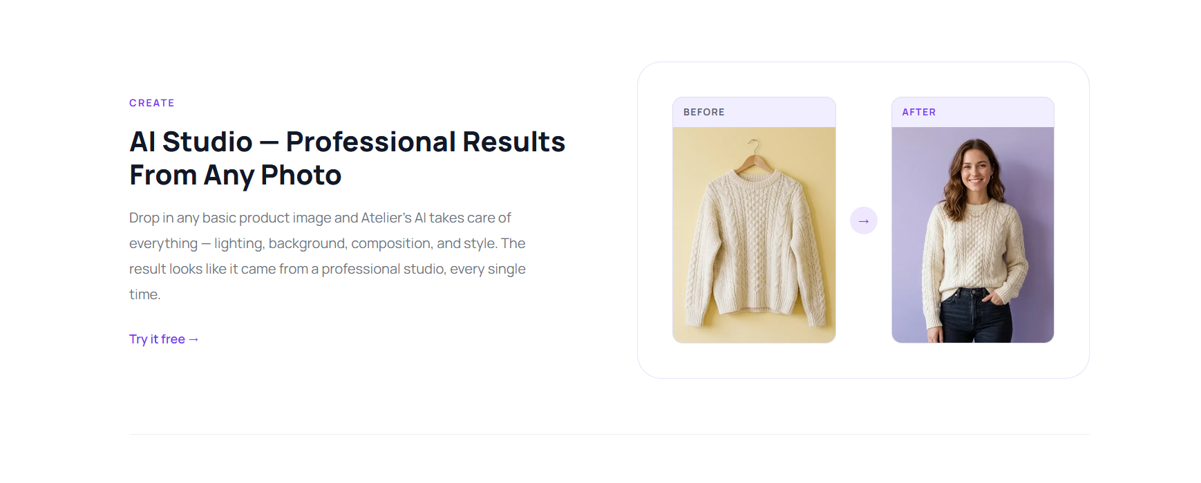 Atelier gallery image