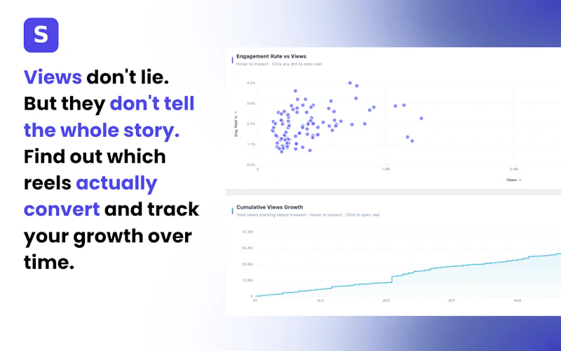 Statly — Instagram Reels analytics screenshot 4