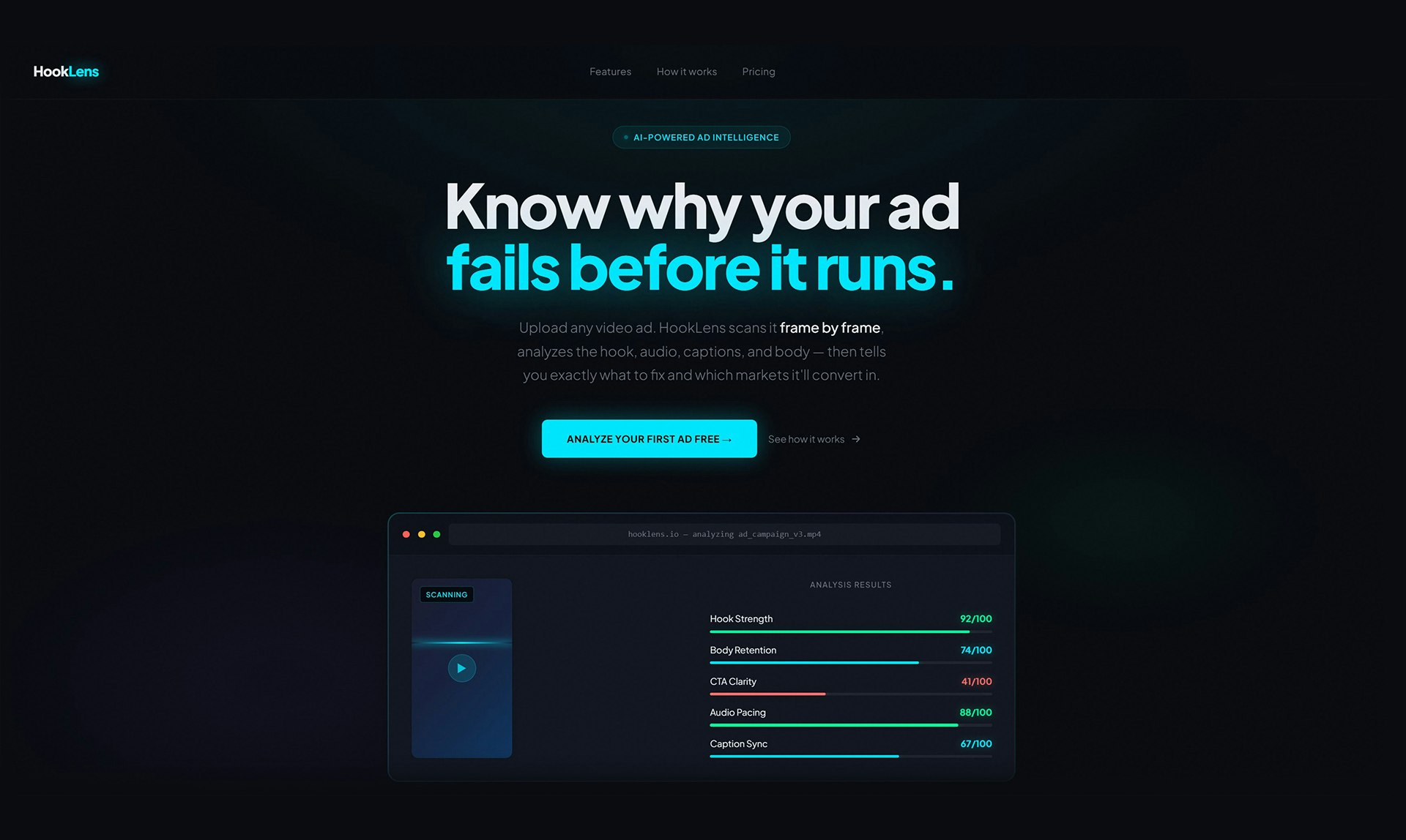 HookLens - Main product screenshot demonstrating key features and user interface