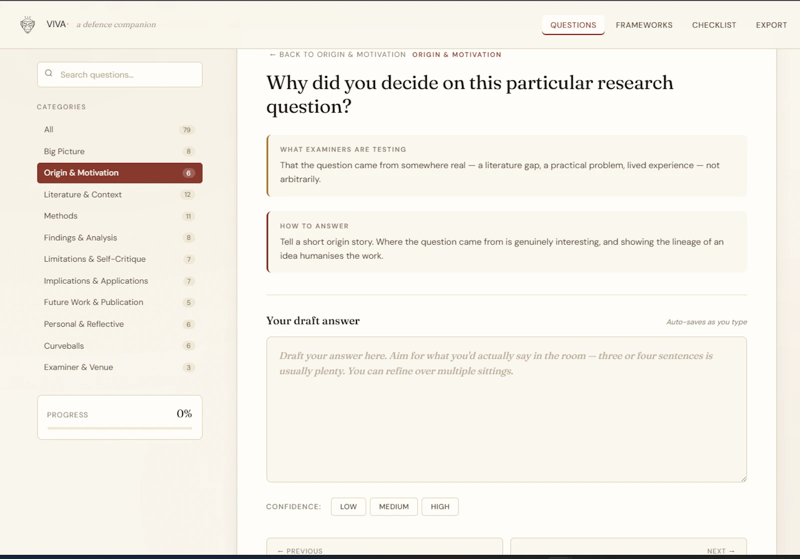 VIVA — A Defence Companion screenshot 2