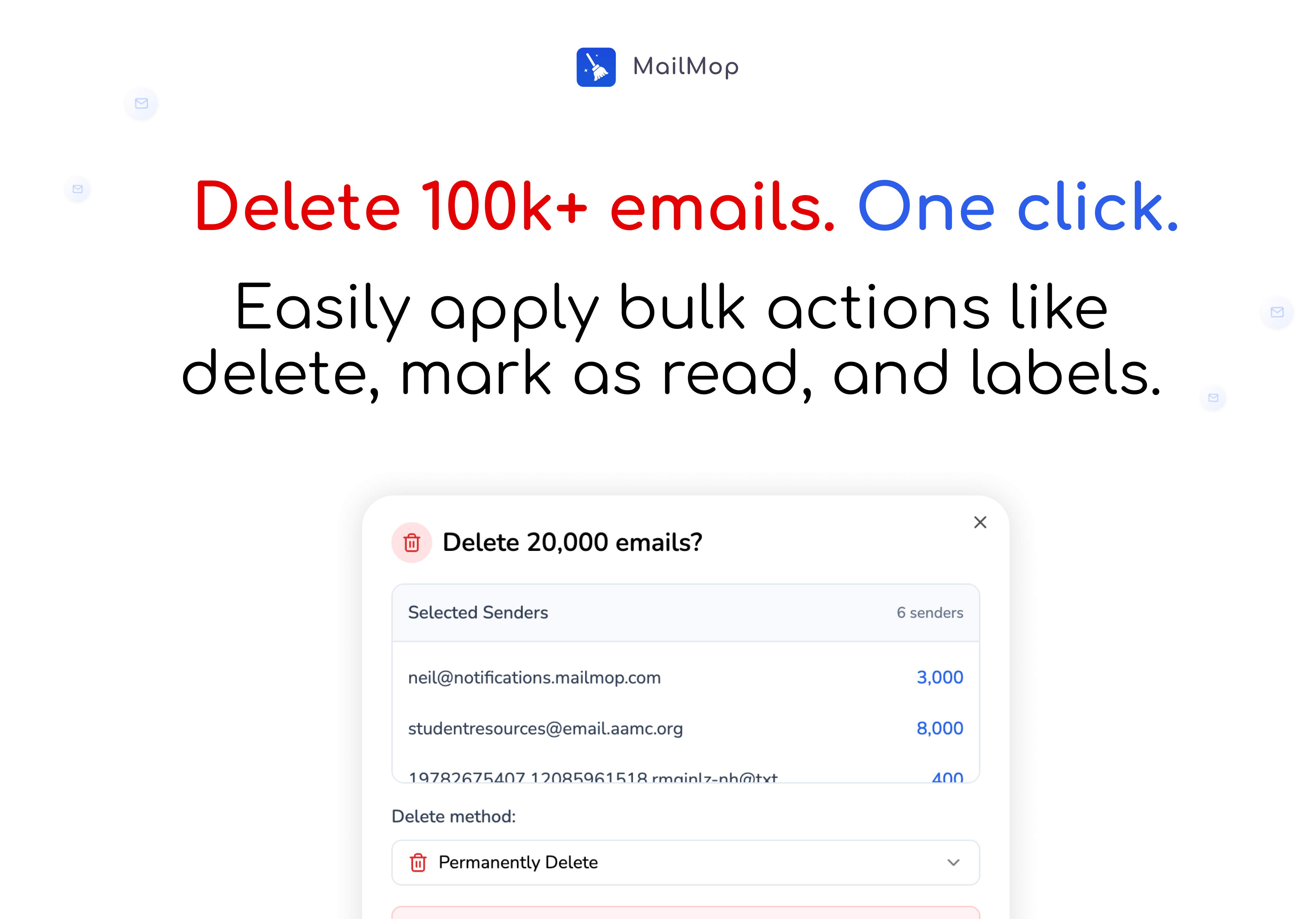 Média Courrier - L'outil de nettoyage Gmail open-source et de confidentialité 3