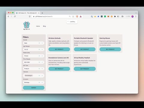 GiftIdeasAI gallery image