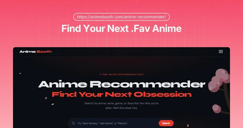Anime Recommender screenshot 1