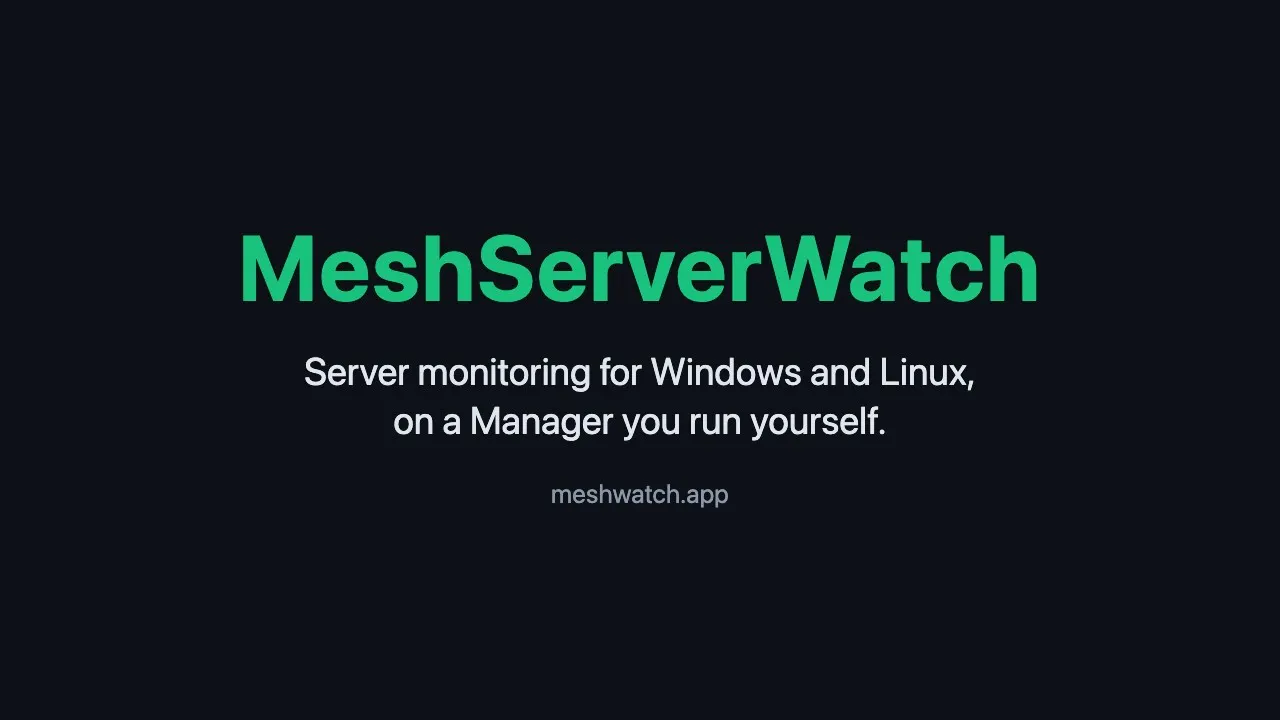 MeshServerWatch gallery image