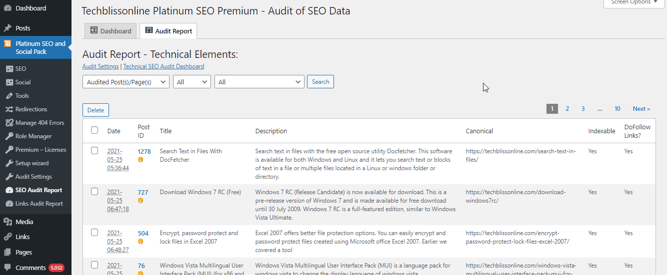 Platinum SEO WordPress Premium gallery image