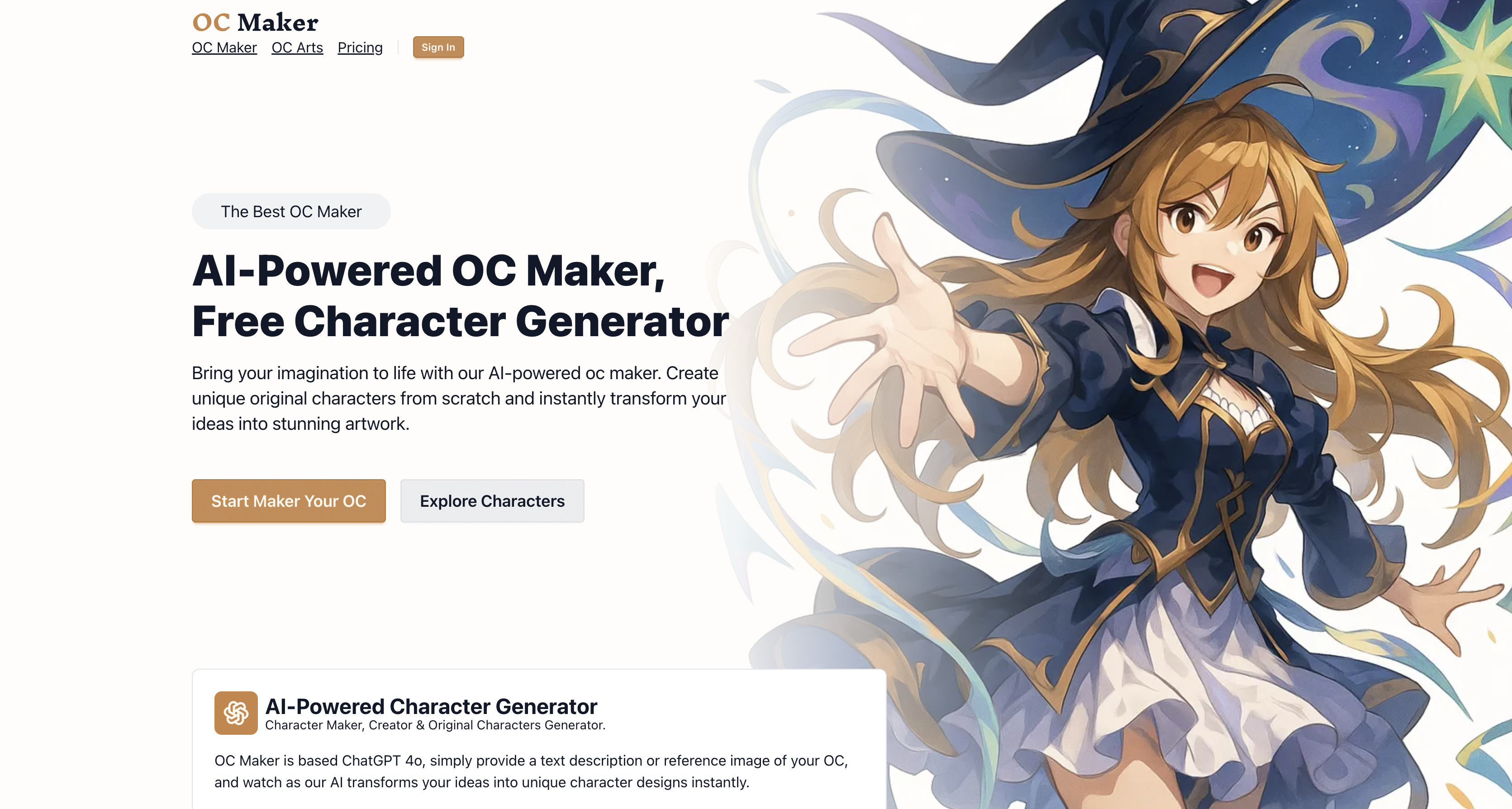 OC Maker - AI Powered OC Generator media 1