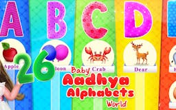 Baby Aadhya's Alphabets World media 3