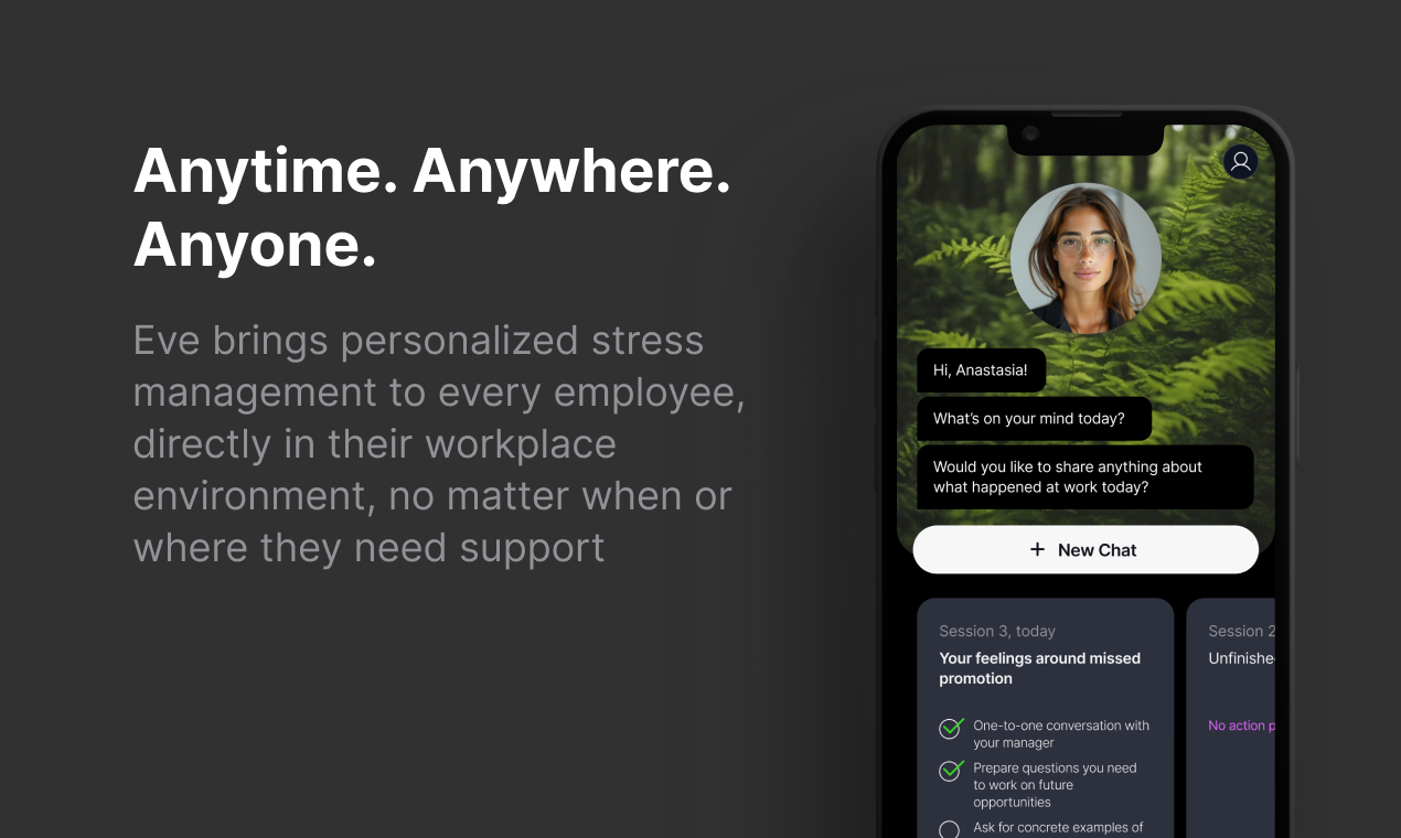 startuptile Eve: Workplace Stress AI Coach-Work Stress Relief Anytime