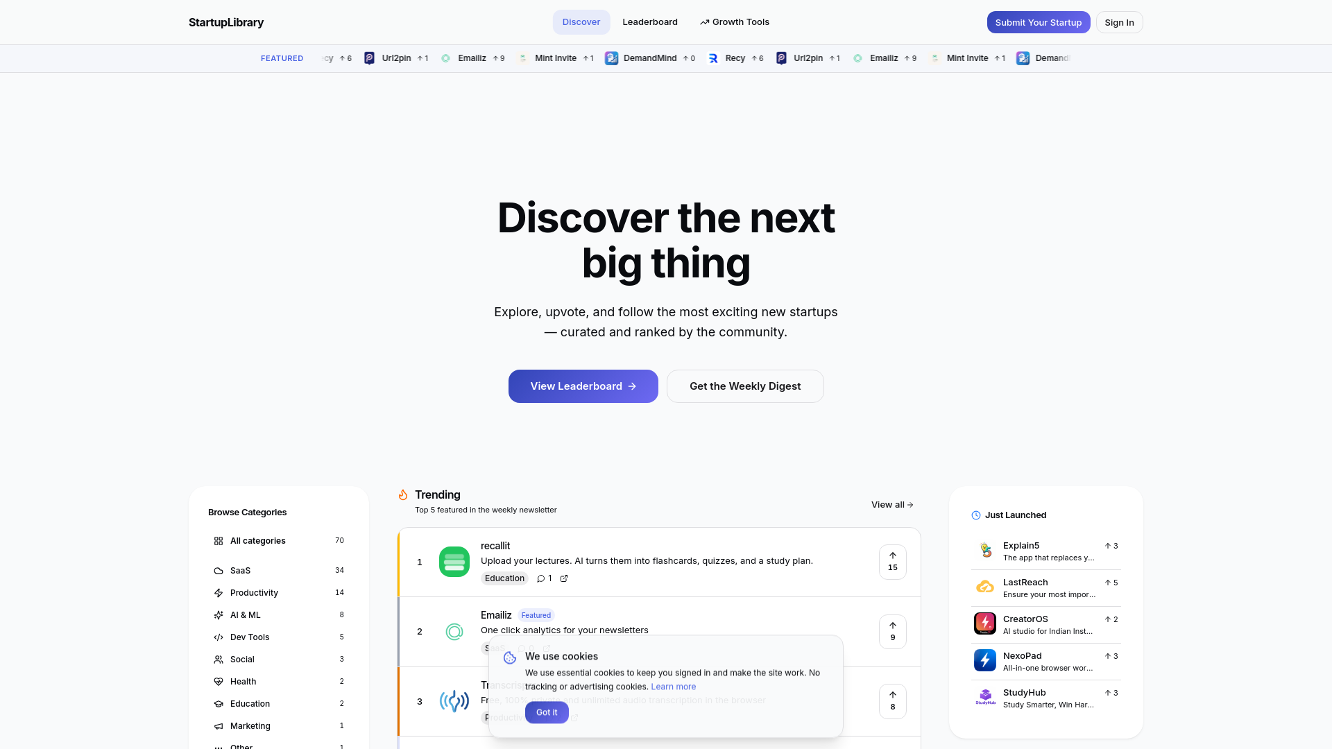 StartupLibrary gallery image