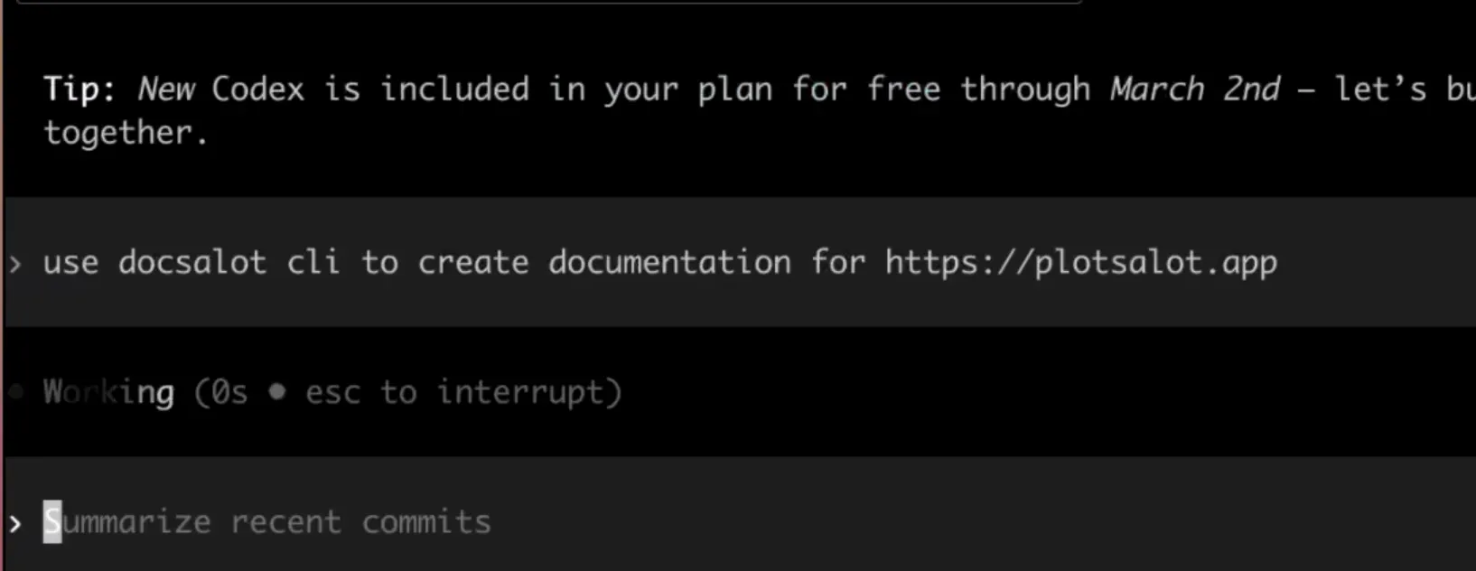 DocsAlot CLI gallery image