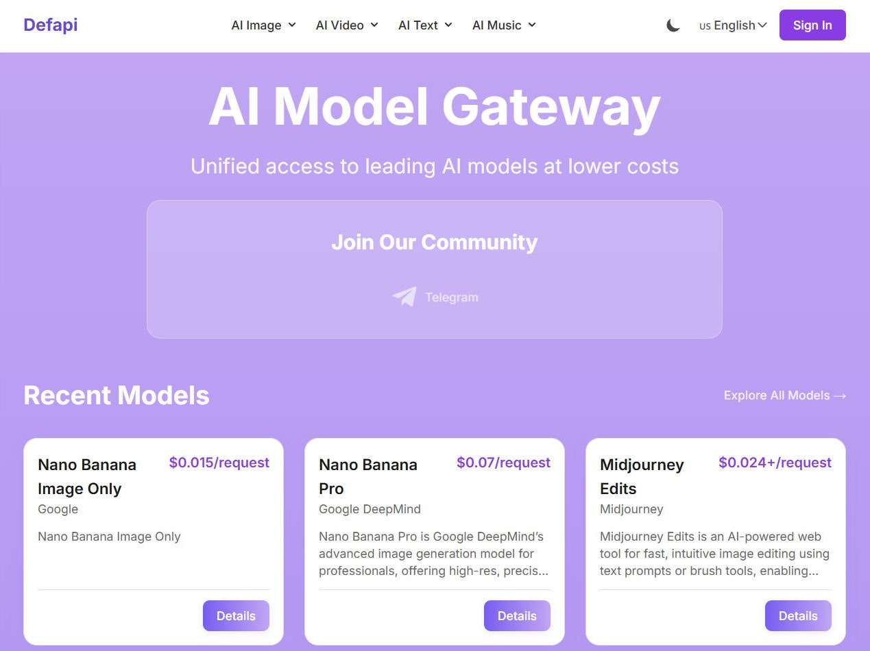 Defapi - Main product screenshot demonstrating key features and user interface