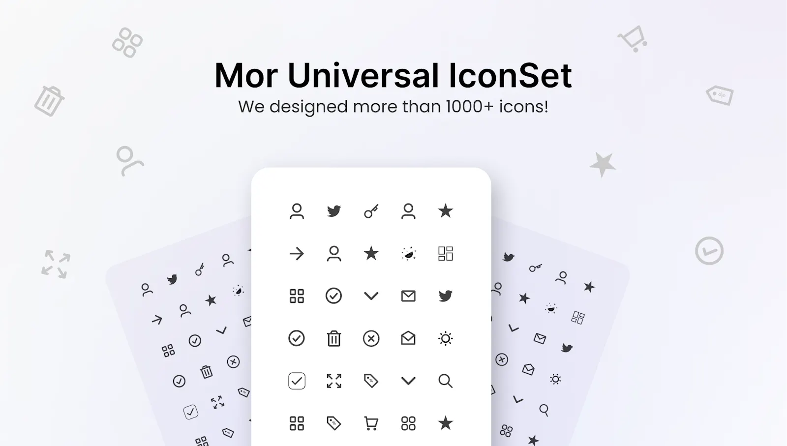 Mor Universal Icon Set screenshot 1