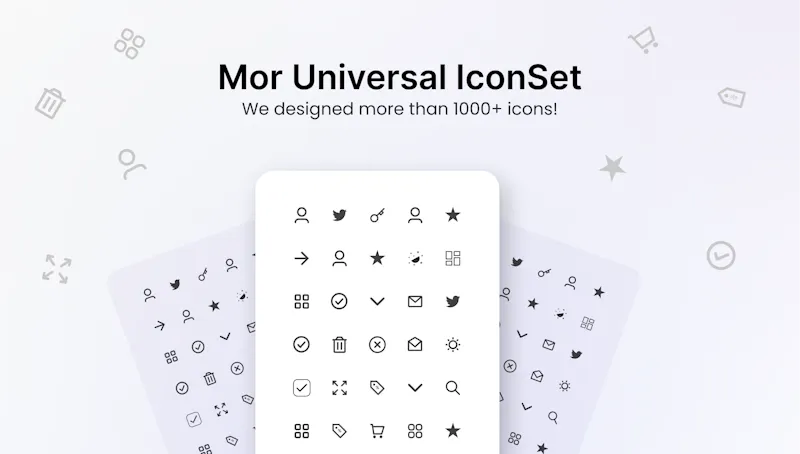 Mor Universal Icon Set screenshot 1