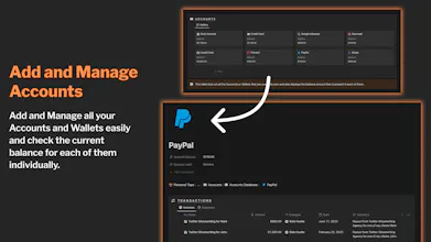 Notion Ultimate Finance Tracker gallery image