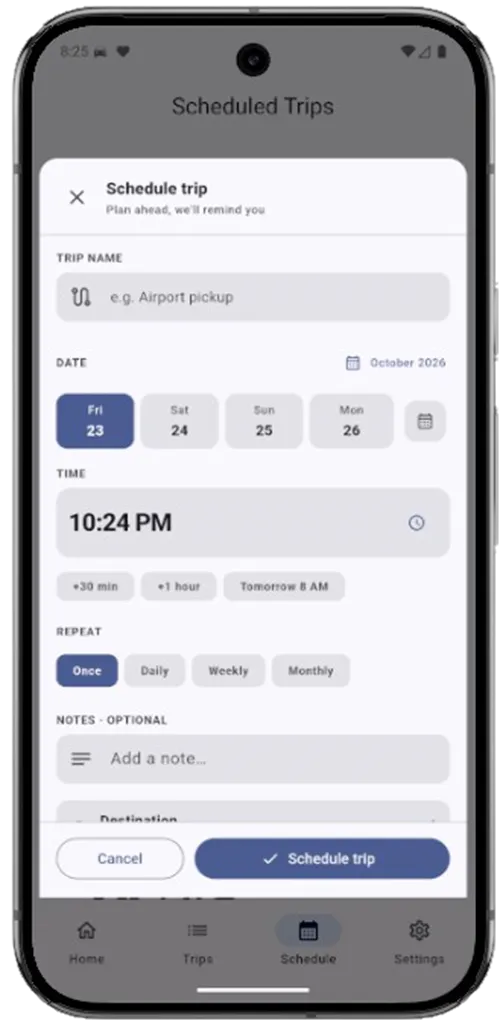 Tripminder gallery image