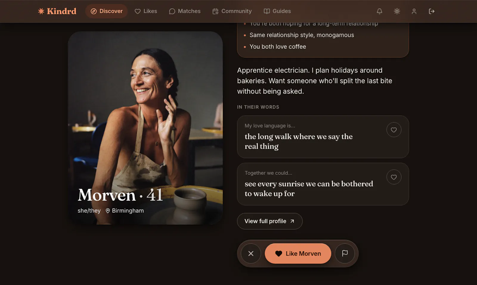 Kindrd screenshot 4