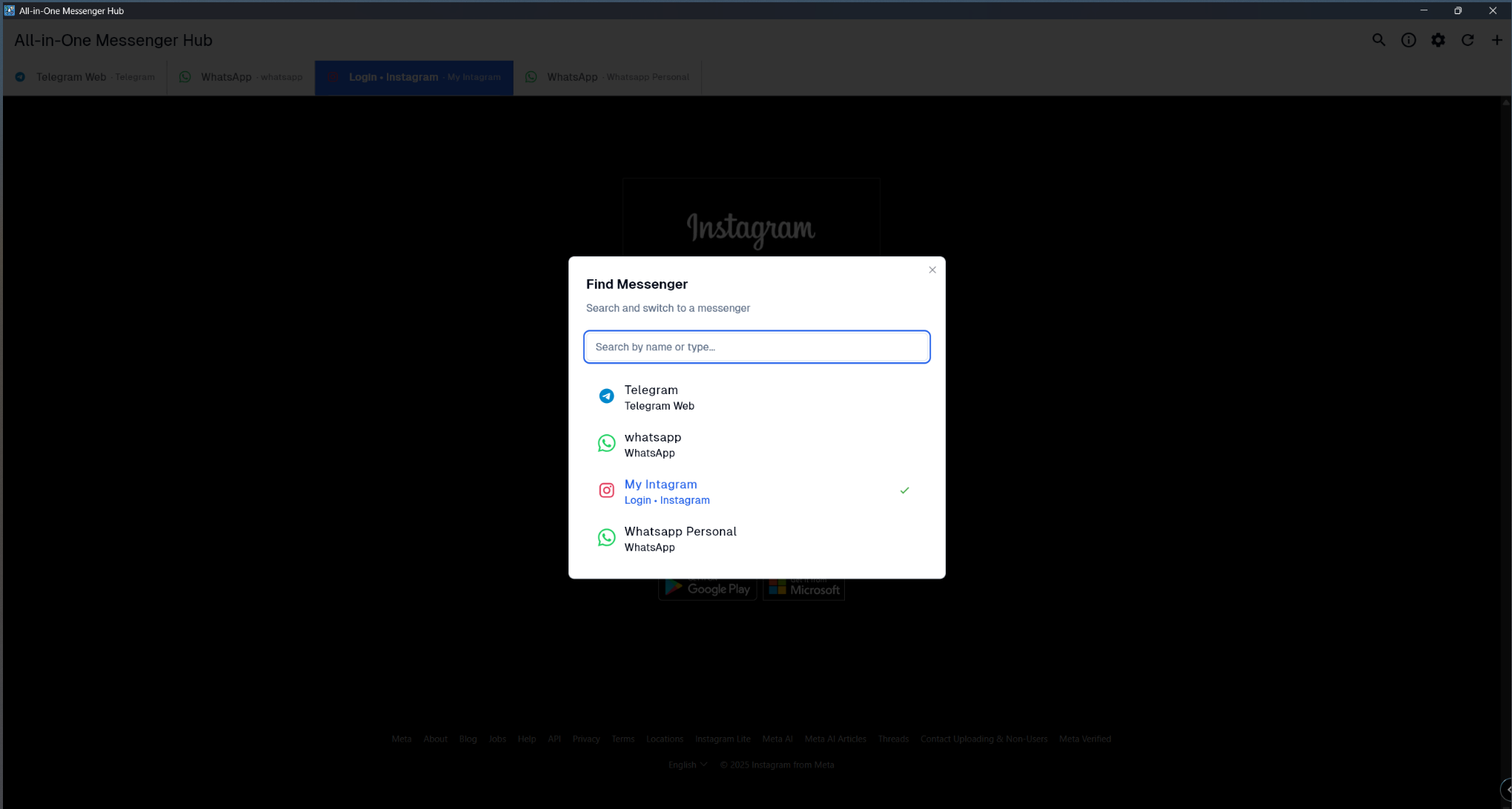 All-in-One Messenger Hub gallery image