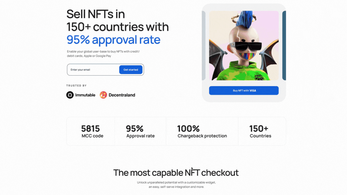Transak NFT Checkout