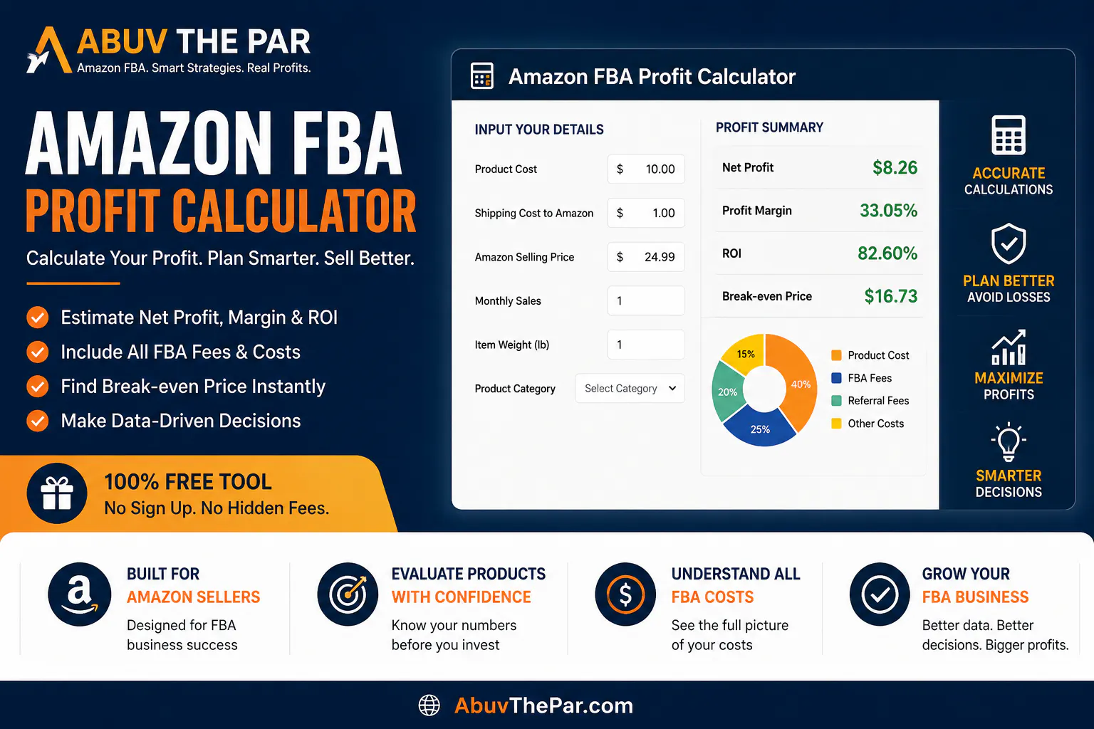 Abuv The Par Amazon FBA Profit Checker