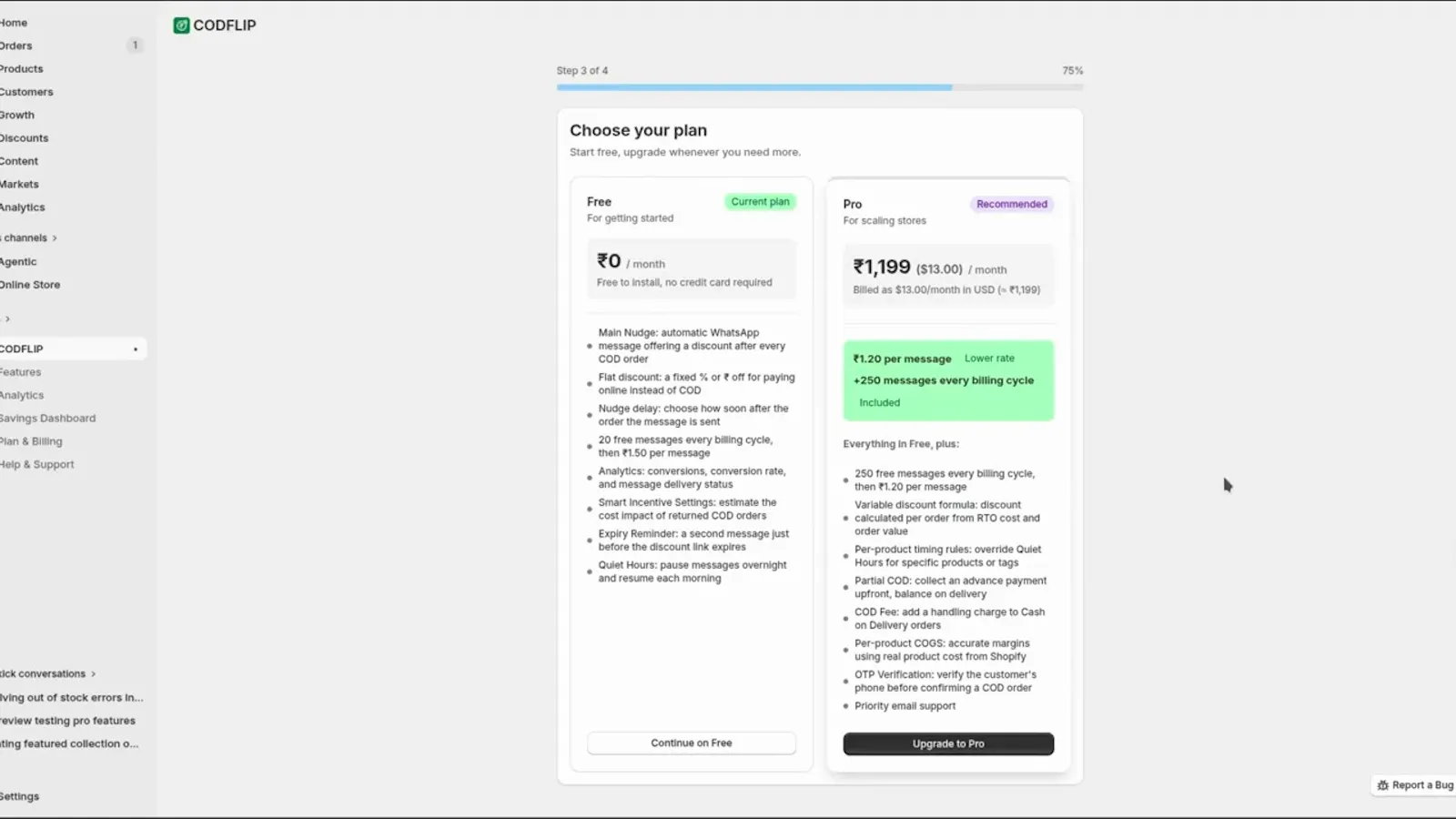CODFlip screenshot 1 (video preview)
